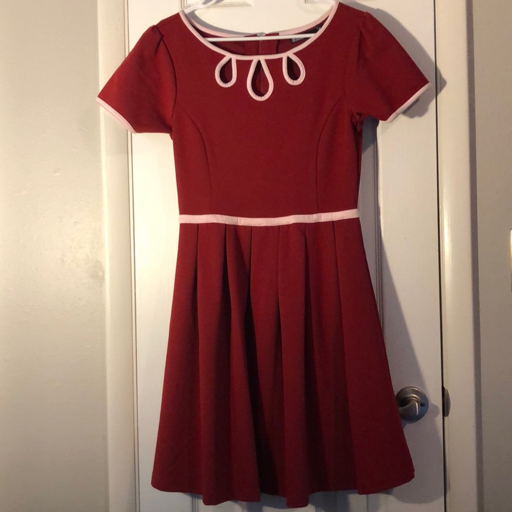 Red Dear Creatures Dress